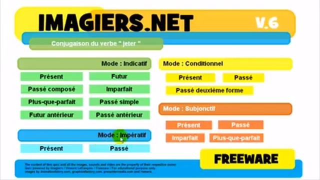 урок французского языка # Conjugaison # jeter смотреть онлайн
