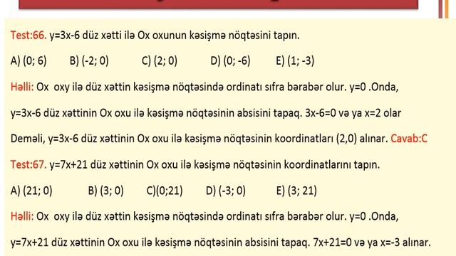 TQDK-nın toplusu Funksiyalar və qrafiklər Test 1-250 nin həlli смотреть онлайн