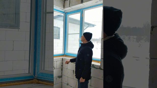 Суперпрочное окно держит стены? #окно #строительстводома смотреть онлайн