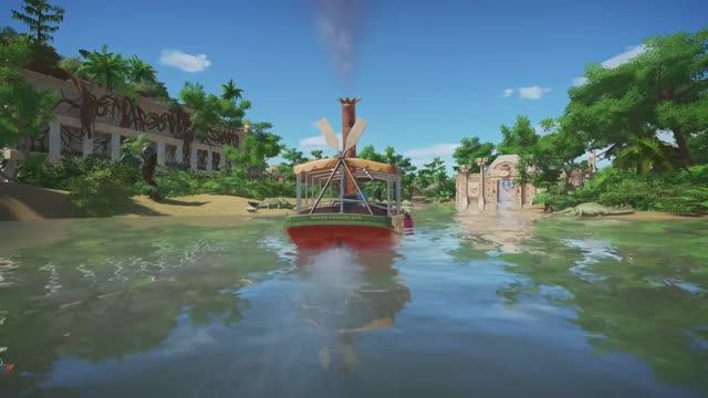 Круиз по джунглям. Дисней|Disney. Полет 3D. Американские горки 3D смотреть онлайн