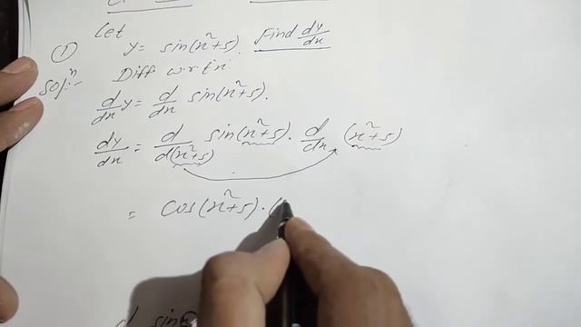 ex 5.2 solution class xii ncert |sin(x2+5) | co(sinx) ka d.c kaise nikale смотреть онлайн