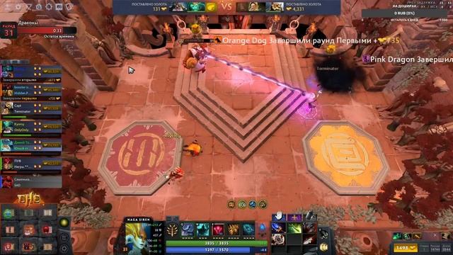 Dota 2 | Custom Hero Clash | ожесточенная борьба за топ 2 с курсами смотреть онлайн