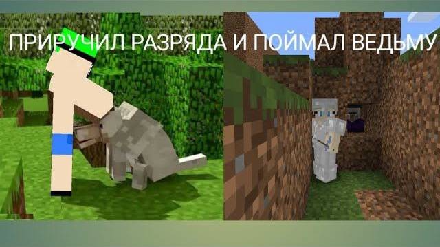 2 СЕРИЯ! ПРИРУЧИЛ РАЗРЯДА И ПОЙМАЛ ВЕДЬМУ! ВЫЖИВАНИЕ 2 СЕЗОН!