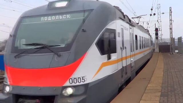Электропоезд ЭП2Д-0005 "ЦППК", станция Царицыно смотреть онлайн