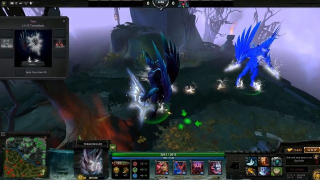 Terrorblade Arcana Miasmatic Grey color смотреть онлайн