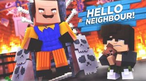 КОШМАРНЫЙ СОН СОСЕДА?! ПРИВЕТ СОСЕД В МАЙНКРАФТ [перезалив]