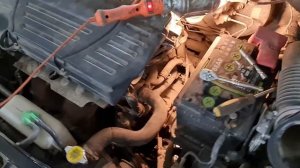 замена термостата на Suzuki sx4