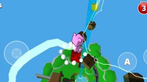 как пройти самый большой паркур в super bear adventure