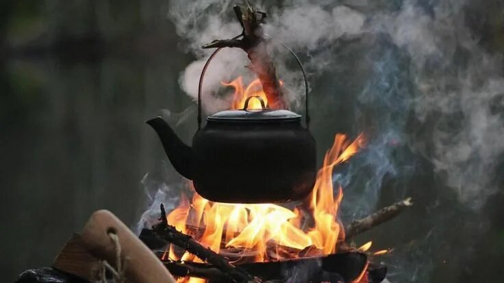 Звук горящего костра для и безмятежного сна. смотреть онлайн