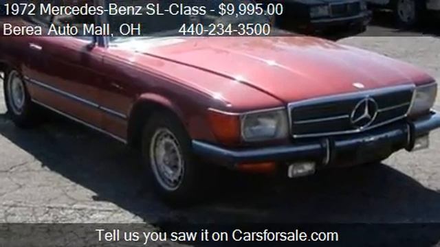 1972 Mercedes-Benz SL-Class 450 for sale in Berea, OH 44017 смотреть онлайн