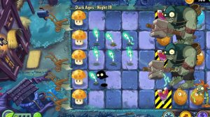 Ночь 19 Тёмные Века (Dark Ages) Plants vs. Zombies 2