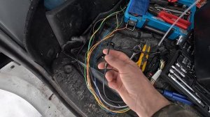 Ремонт жгута электропроводки задней двери Ларгус. Подогрев подсветка номера, стеклоочиститель, замо
