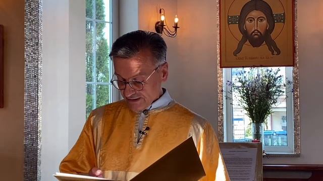 Вечерня на русском языке. Неделя 3-я по Пятидесятнице. 13 июля 2024 смотреть онлайн