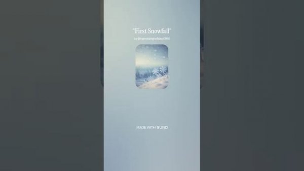 Lo-fi. First Snowfall