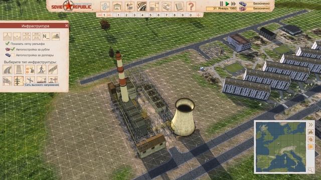 ПРАВИЛЬНАЯ ЭЛЕКТРИФИКАЦИЯ СОВЕТСКОГО ГОРОДА | Soviet Republic Гайд - Планировка города