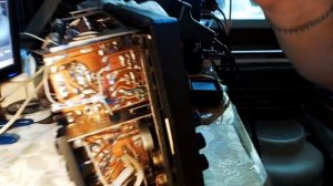 Демонстрирую подсветку Океана-214 "Красавчика".