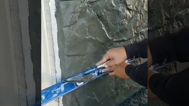 Имитация камня из цементного раствора смотреть онлайн