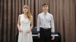 "Представь себе" из телефильма "Чародеи" - дуэт:Поролло Александра, Сидлецкий Тимофей