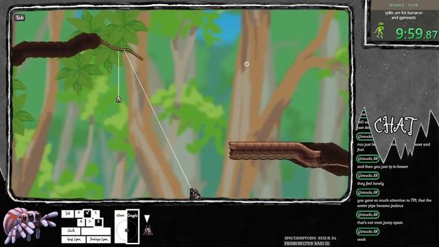 Webbed Any% Speedrun (16:58.54) смотреть онлайн