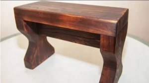 Детская скамейка своими руками. Из хлама. Быстро и просто. Обжиг древесины. Wood burning