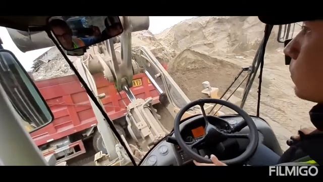 Cargador frontal, Rodrigo Pezo culminando prácticas en cargador frontal volvo L120f. Lima - Perú смотреть онлайн