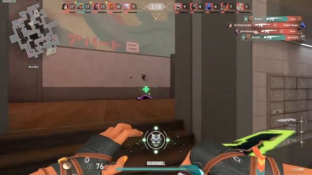 Practicing the Phantom Spray Pattern in Valorant Death Match! смотреть онлайн