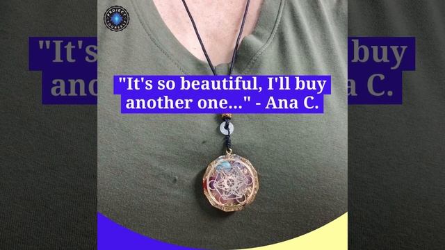 Healing 7 Chakra Orgonite Necklace смотреть онлайн