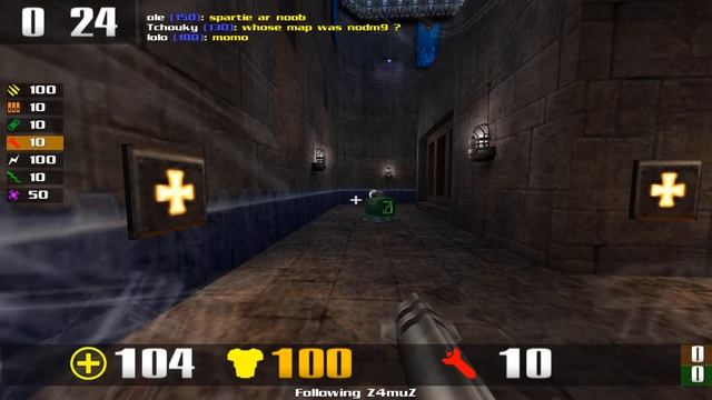 Quake 3: 'bcsspartiemiel-vs-Z4muZ-pro-nodm9-MVD-[CPL 2006].dm_68' смотреть онлайн