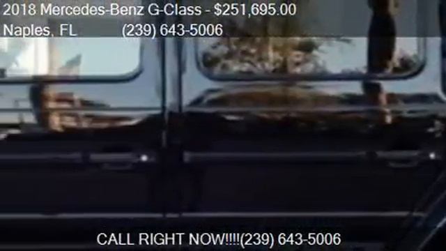 2018 Mercedes-Benz G-Class AMG G 65 AWD 4MATIC 4dr SUV for s смотреть онлайн