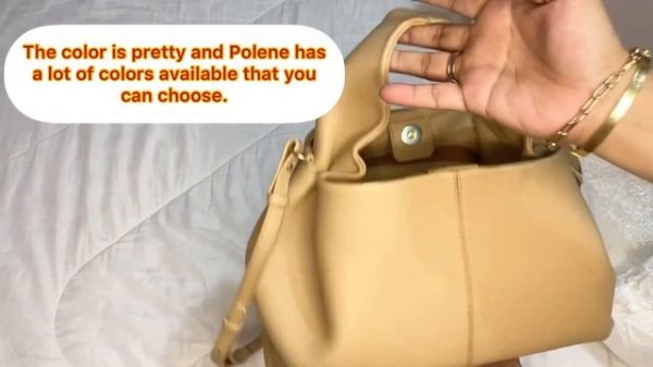 Polène Paris Bag Numero Neuf or Number Nine (Large Size) #polene #unboxing #whatfitsinside