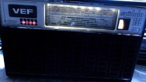 ВЭФ Спидола-232. Любительский диапазон 3 МГц на планке 52 метра.