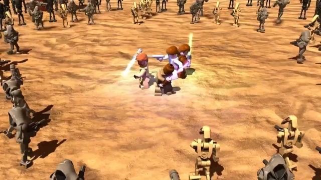 Lego Padme w Clone Wars scenes смотреть онлайн