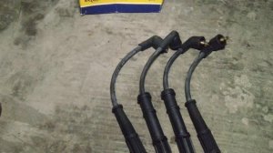 Замена проводов зажигания и свечей NGK на двигателе Фиат