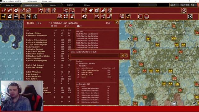 War in the East 2 Soviets End of Turn 6 смотреть онлайн