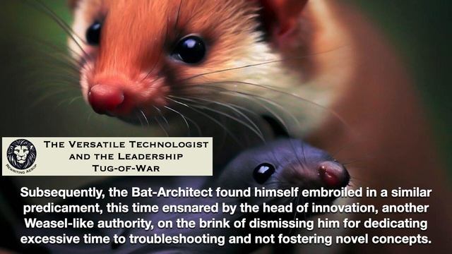 The Versatile Technologist and the Leadership Tug-of-War | The Bat and the Weasels (Aesop's Fables) смотреть онлайн