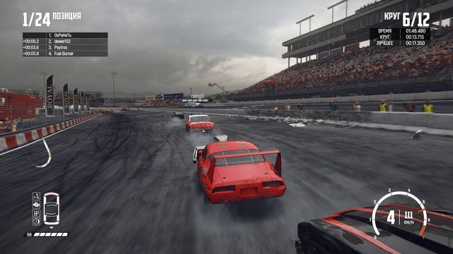 Wreckfest на MOZA R5. смотреть онлайн
