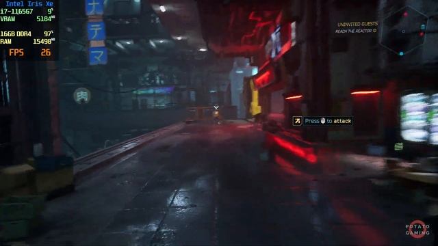 GHOSTRUNNER 2 - INTEL Iris XE | Potato Spec Low Setting Gameplay смотреть онлайн