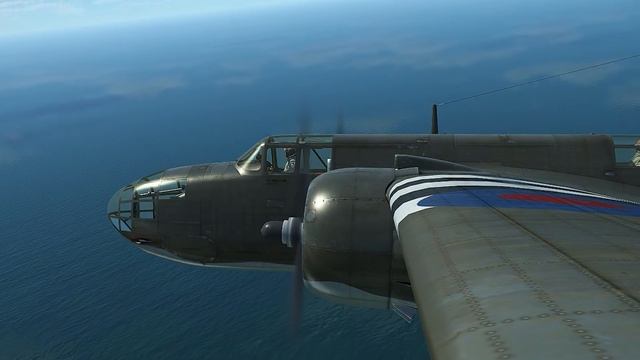 Allied Bomber Raid Takes Heavy Fire! Coastal Attack Before D-Day! IL2 Sturmovik Historic Flight Sim
