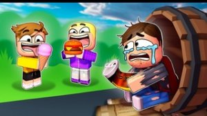 СКУЛБОЙ СТАЛ БОМЖОМ, все серии подряд (Грустная история в роблоксе)