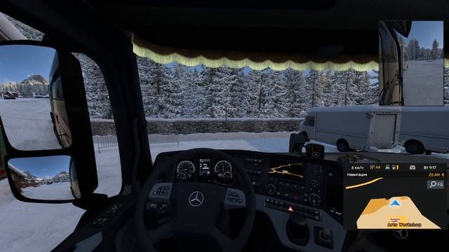 Euro Truck Simulator 2 новогодние подарки смотреть онлайн