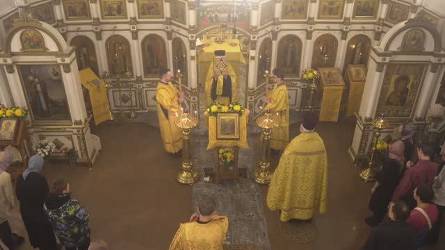 Запись трансляции 21 декабря 17:00. Всенощное бдение смотреть онлайн