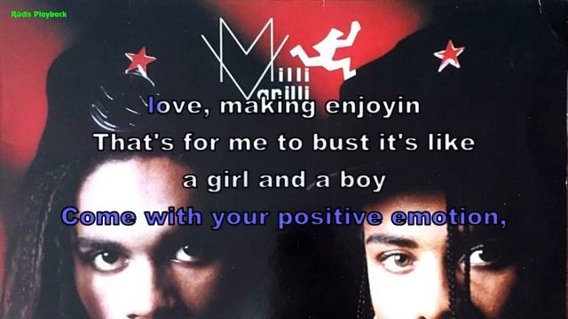 Milli Vanilli - Girl you know it's true (Instrumental, BV, Lyrics,Karaoke) смотреть онлайн