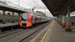 Вид из окна поезда по маршруту: Нижний Новгород - Москва (Ласточка)