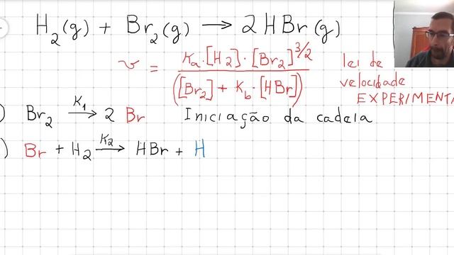 Vídeo 21 - 08/04/2023 - O Mecanismo da reação do HBr смотреть онлайн