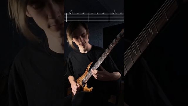 SLAUGHTER TO PREVAIL - K.O.D. (Ending Guitar Cover With Screen Tab) #slaughtertoprevail #cover