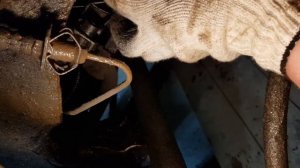 замена сальника коленчатого вала Лада Гранта часть 2