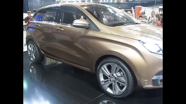 Кроссовер Lada XRAY concept 2, как он представлен на автосалоне смотреть онлайн