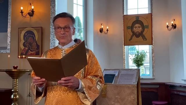 Вечерня на русском языке. Праздник апостолов Петра и Павла. 11 июля 2024 смотреть онлайн