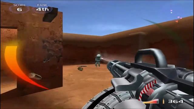 TimeSplitters 2: 5 Player Deathmatch On Mexican Mission