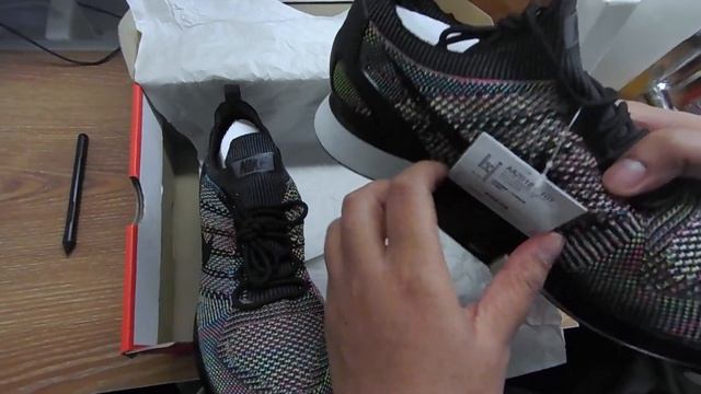 Nike Air Zoom Mariah Flyknit Racer Multicolor Men's Shoe Unboxing смотреть онлайн